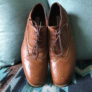 Men’s Steve Madden Leather Oxford Shoes